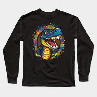 Alligator Happiness Long Sleeve T-Shirt